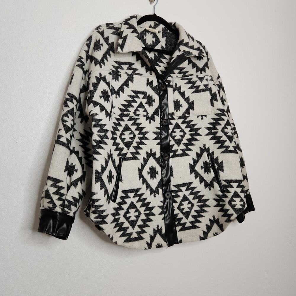 Mainstrip Western Shacket Jacket Button Western B… - image 2